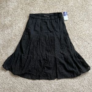 All over crochet voile skirt